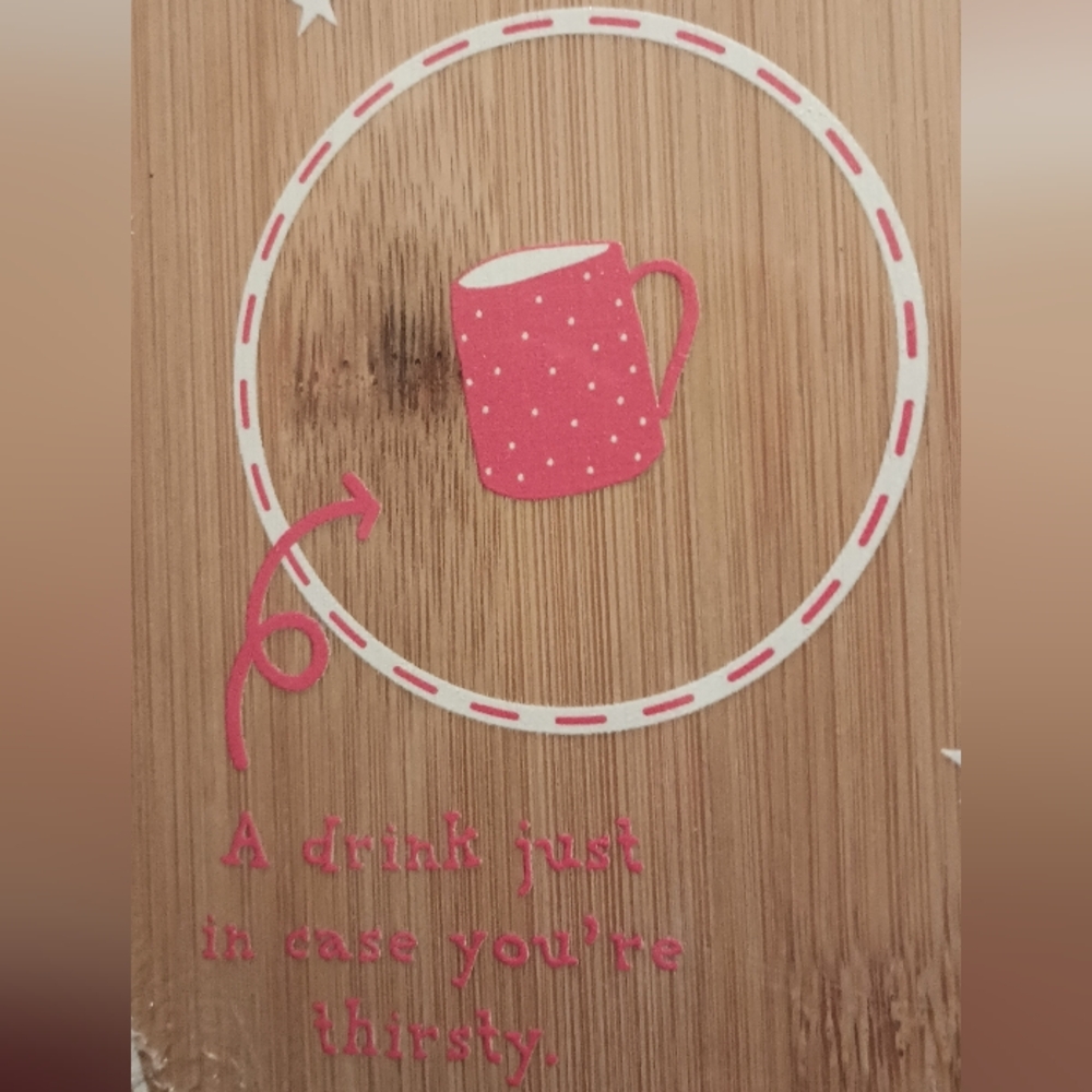 Wooden Santa Board NWT - Picture 6 of 7